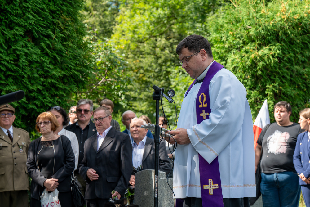 Pogrzeb mjr. Stanisława Turskiego ps. „Czarnocki”. Fot. Krzysztof Łojko/IPN