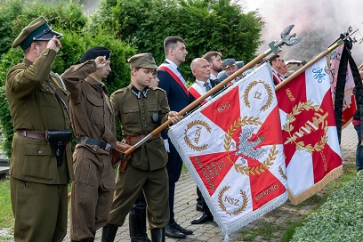 Pogrzeb mjr. Stanisława Turskiego ps. „Czarnocki”. Fot. Krzysztof Łojko/IPN