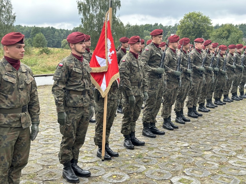 Odsłonięcie tablicy upamiętniającej ppłk. Władysława Kiełbasę . Fot. Szymon Kwiatkowski/ Dziennik Zachodni
