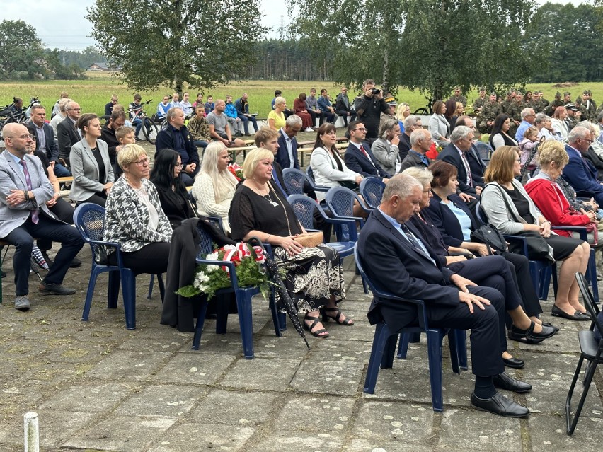 Odsłonięcie tablicy upamiętniającej ppłk. Władysława Kiełbasę . Fot. Szymon Kwiatkowski/ Dziennik Zachodni