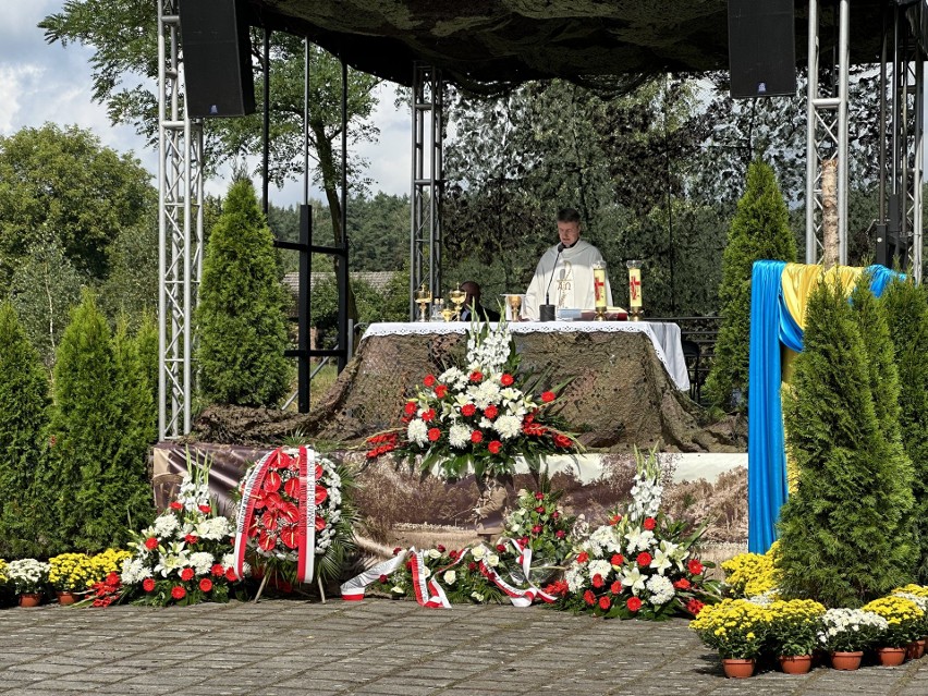 Odsłonięcie tablicy upamiętniającej ppłk. Władysława Kiełbasę . Fot. Szymon Kwiatkowski/ Dziennik Zachodni
