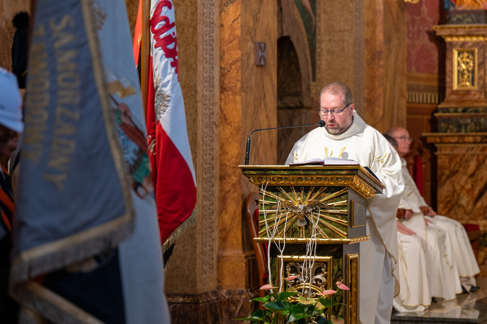 43. rocznica podpisania Porozumienia Katowickiego – Dąbrowa Górnicza, 11 września 2023. Fot.: K. Łojko