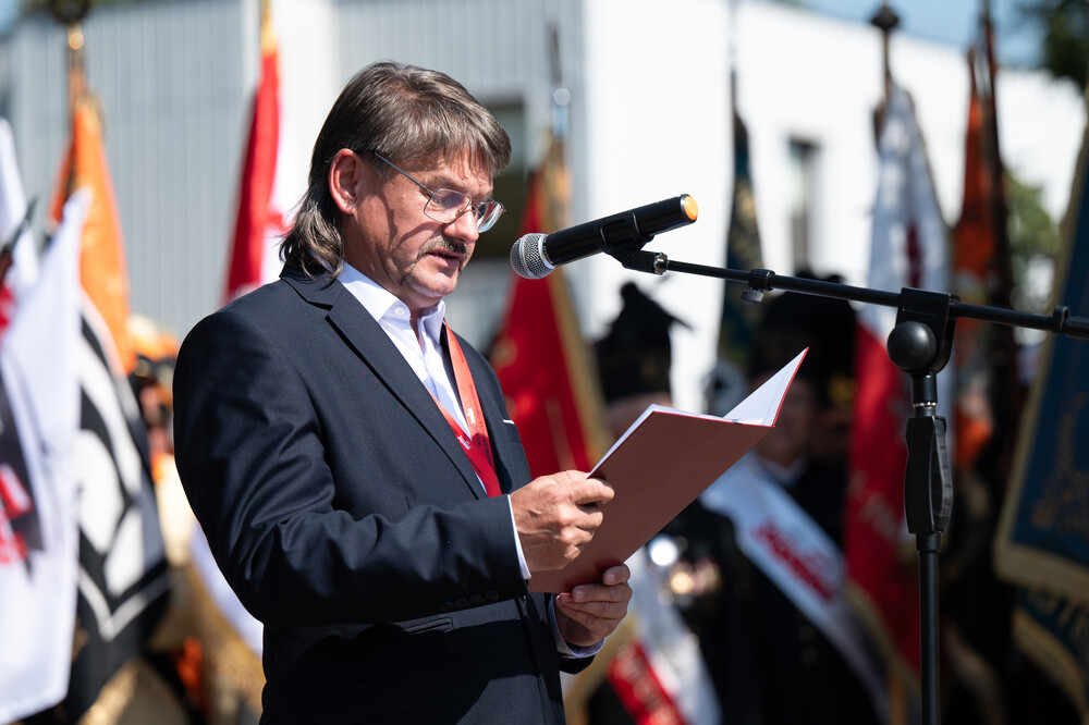 43. rocznica podpisania Porozumienia Katowickiego – Dąbrowa Górnicza, 11 września 2023. Fot.: K. Łojko