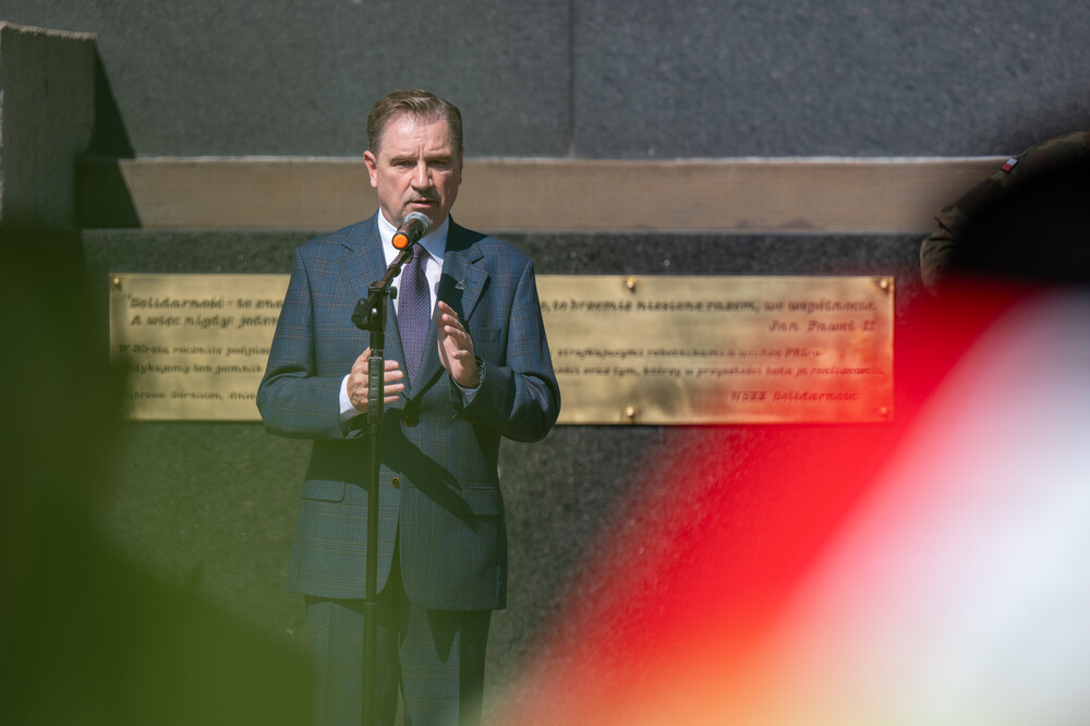 43. rocznica podpisania Porozumienia Katowickiego – Dąbrowa Górnicza, 11 września 2023. Fot.: K. Łojko