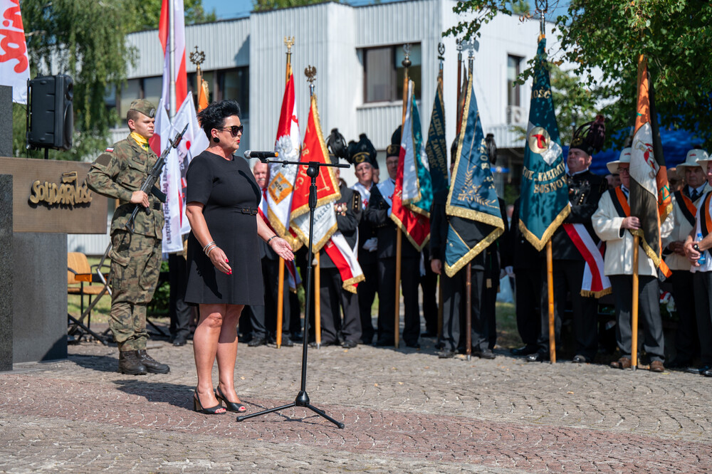 43. rocznica podpisania Porozumienia Katowickiego – Dąbrowa Górnicza, 11 września 2023. Fot.: K. Łojko