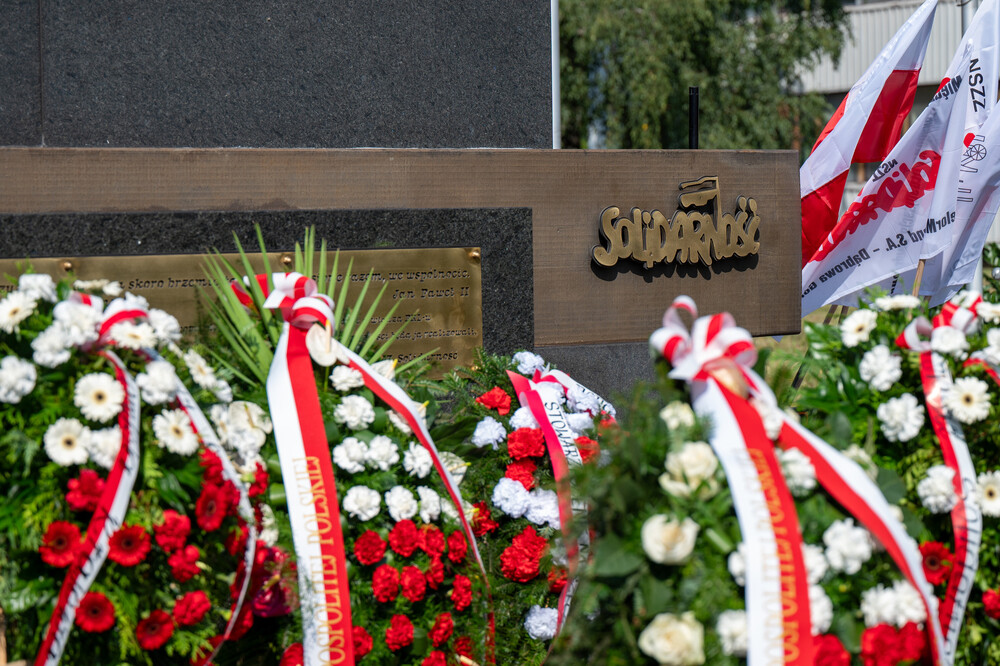 43. rocznica podpisania Porozumienia Katowickiego – Dąbrowa Górnicza, 11 września 2023. Fot.: K. Łojko