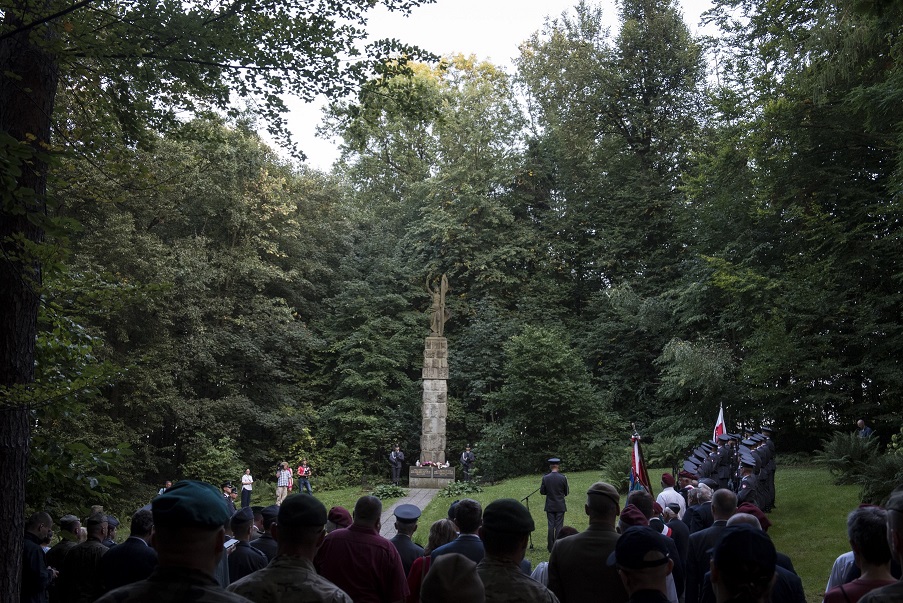 91 rocznica tragicznej śmierci Franciszka Żwirki i Stanisława Wigury w Cierlicku (Czechy). fot. Krzysztof Liszka/IPN