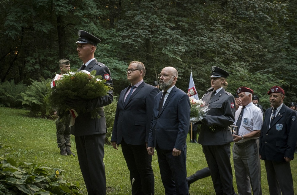 91 rocznica tragicznej śmierci Franciszka Żwirki i Stanisława Wigury w Cierlicku (Czechy). fot. Krzysztof Liszka/IPN