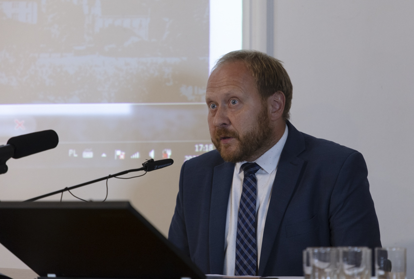 XXII Katowicka konferencja naukowa „Katowice – miejsca pamięci“. fot. Arkadiusz Ławrywianiec/MHK