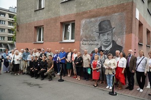 Uroczyste odsłonięcie muralu upamiętniającego Wojciecha Korfantego – Katowice, 14 września 2023