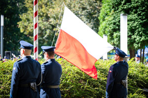 30. rocznica powstania Grobu Policjanta Polskiego oraz 84. rocznica wybuchu II wojny światowej - Fot.: IPN K. Łojko