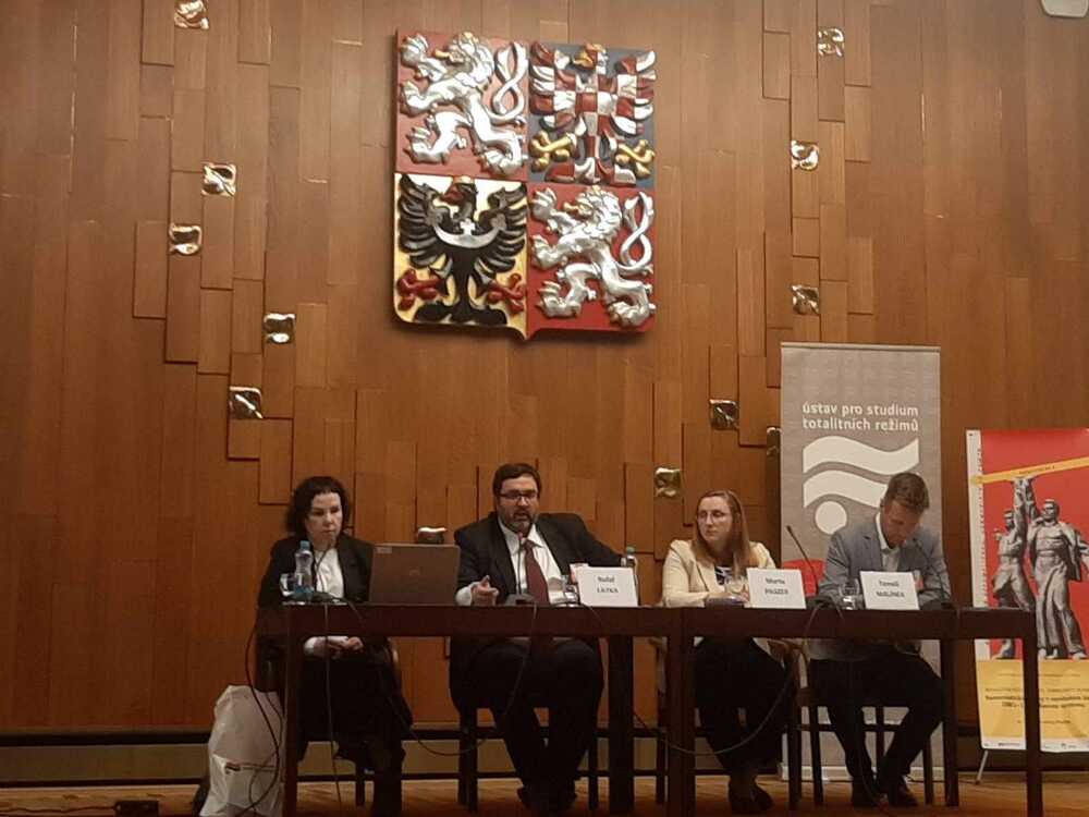 Międzynarodowa konferencja „Communist Parties in the Soviet Bloc in 1981–1985. Corrosion of the system” w Pradze (Czechy). fot. archiwum dr. hab. Rafała Łatki