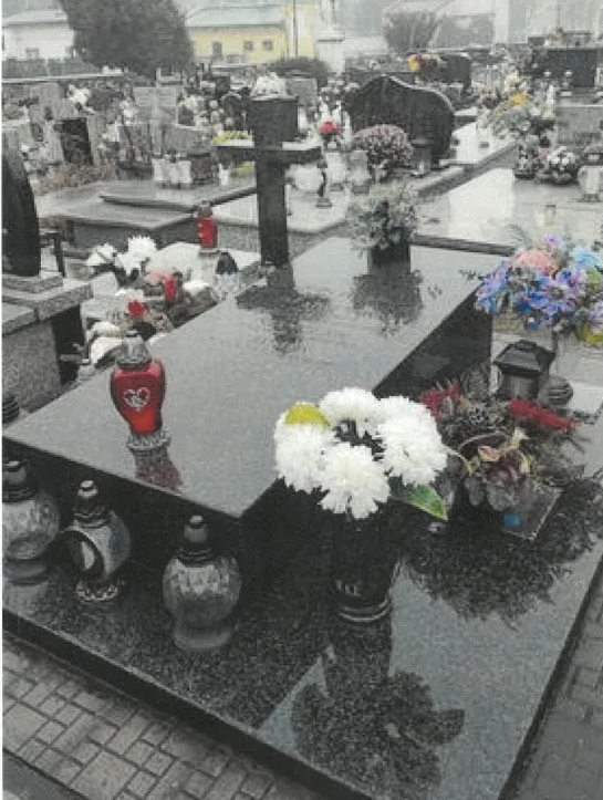 Grób Stanisława Gnacika.