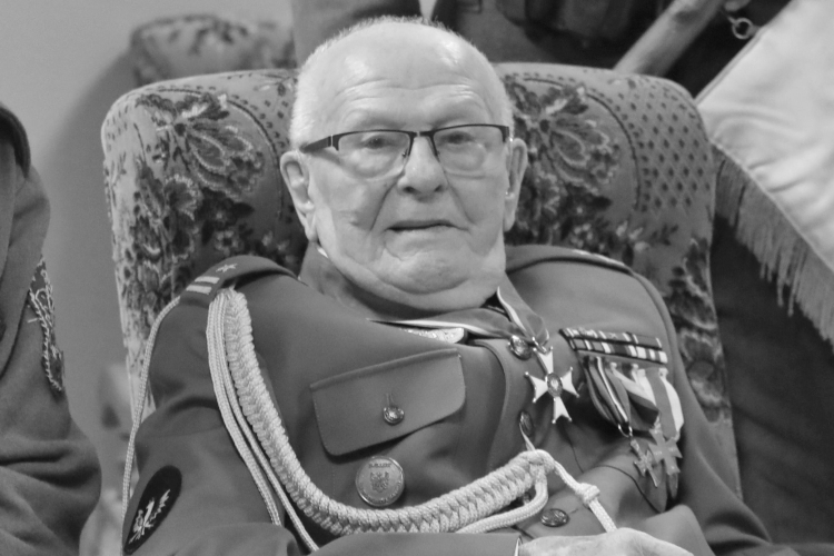 Ppłk Władysław Foksa. Fot. Starostwo Powiatowe w Żywcu