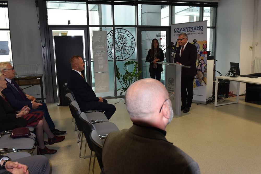 Prezentacja monety okolicznościowej „Sowiecka agresja na Polskę – 17 IX 1939 r.”. Fot. Monika Kobylańska/IPN