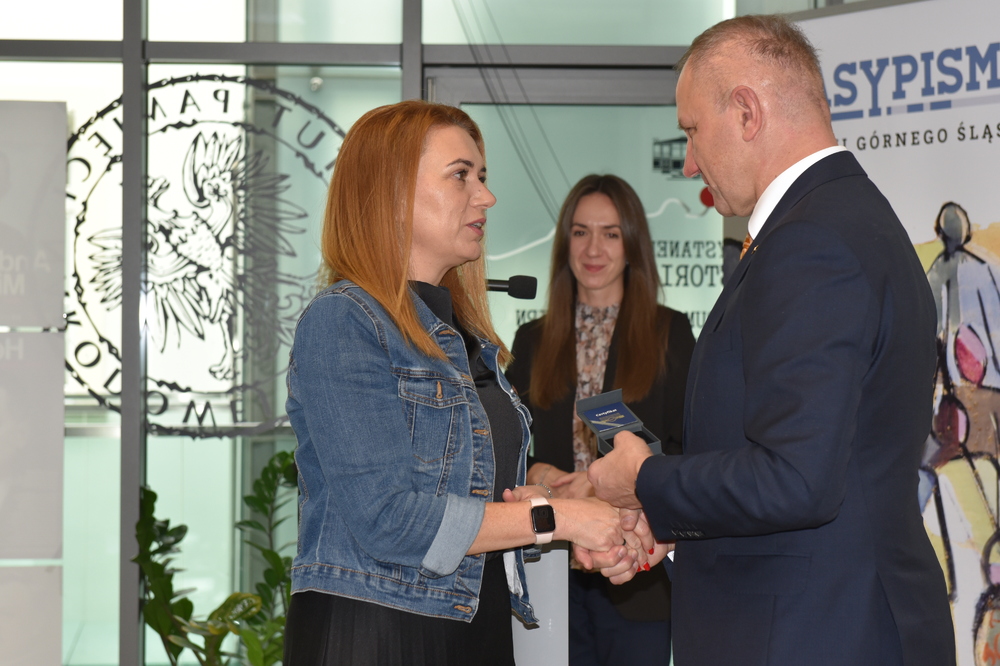 Prezentacja monety okolicznościowej „Sowiecka agresja na Polskę – 17 IX 1939 r.”. Fot. Monika Kobylańska/IPN