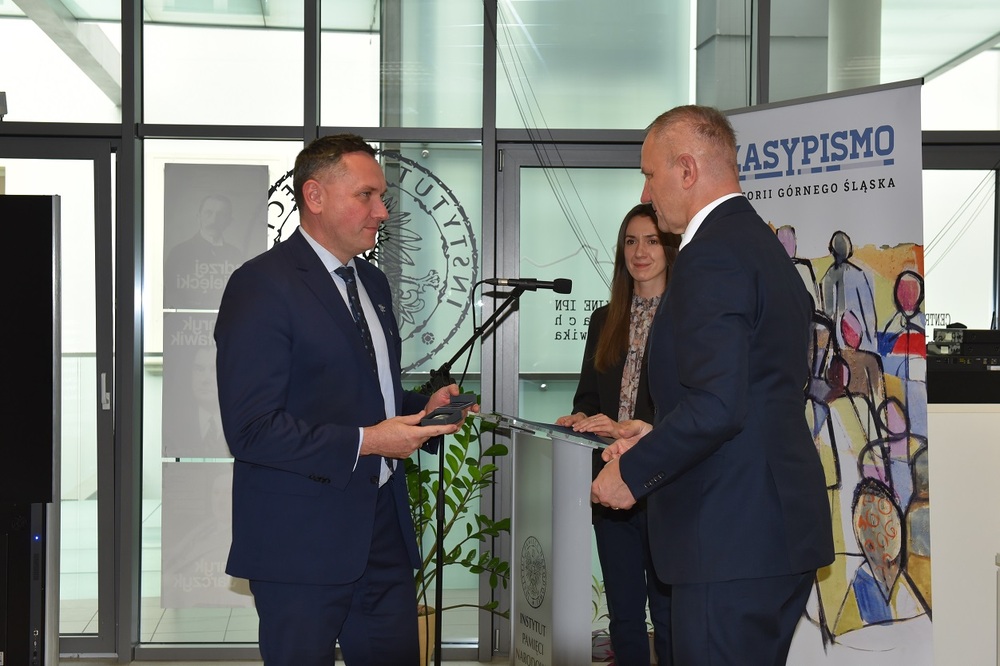 Prezentacja monety okolicznościowej „Sowiecka agresja na Polskę – 17 IX 1939 r.”. Fot. Monika Kobylańska/IPN