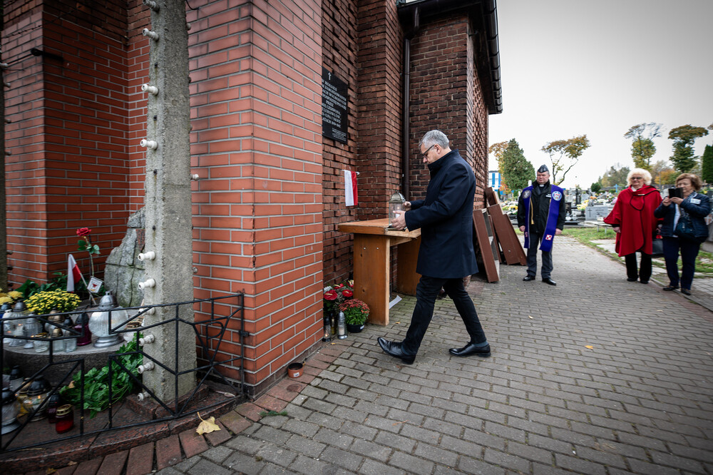 Pamiętamy o zmarłych – Katowice, 30 października 2023. Fot.: IPN K. Łojko