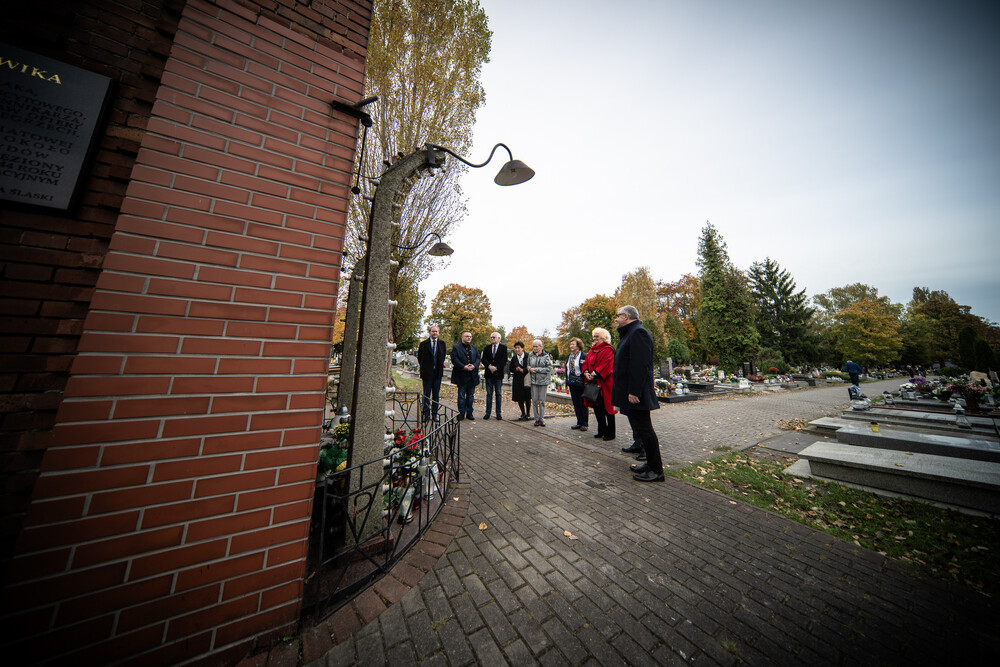 Pamiętamy o zmarłych – Katowice, 30 października 2023. Fot.: IPN K. Łojko