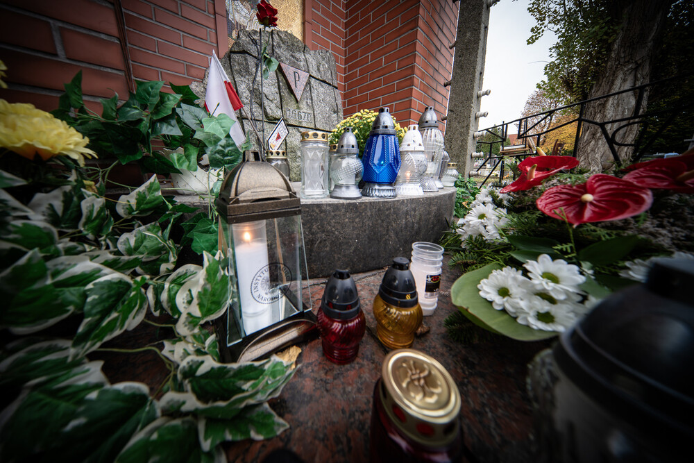 Pamiętamy o zmarłych – Katowice, 30 października 2023. Fot.: IPN K. Łojko