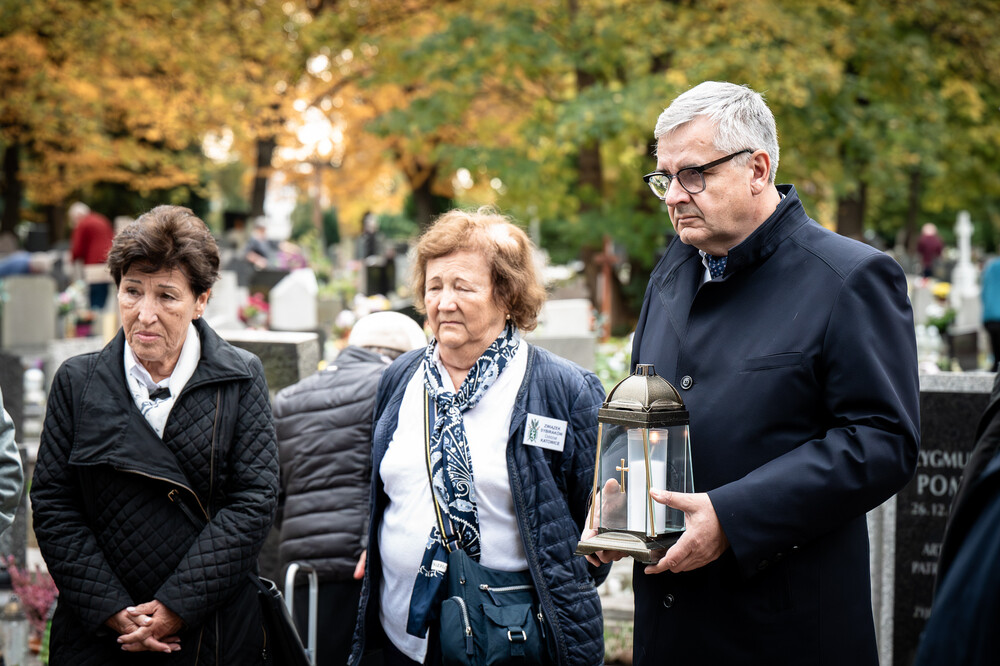 Pamiętamy o zmarłych – Katowice, 30 października 2023. Fot.: IPN K. Łojko