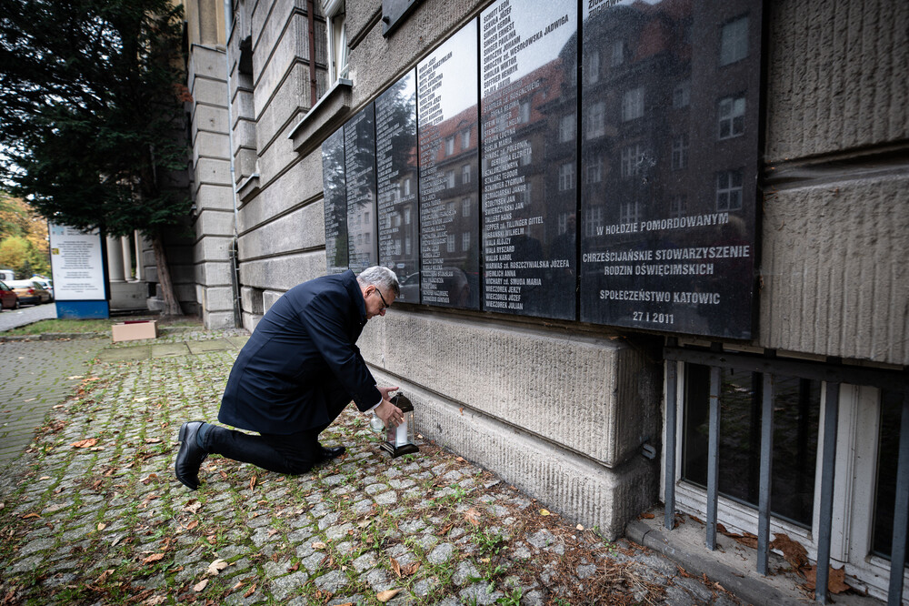 Pamiętamy o zmarłych – Katowice, 30 października 2023. Fot.: IPN K. Łojko