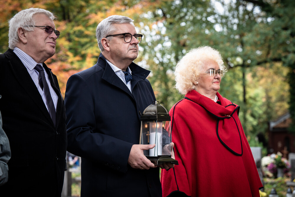 Pamiętamy o zmarłych – Katowice, 30 października 2023. Fot.: IPN K. Łojko