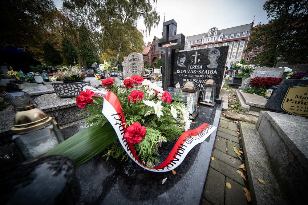 Pamiętamy o zmarłych – Katowice, 30 października 2023. Fot.: IPN K. Łojko