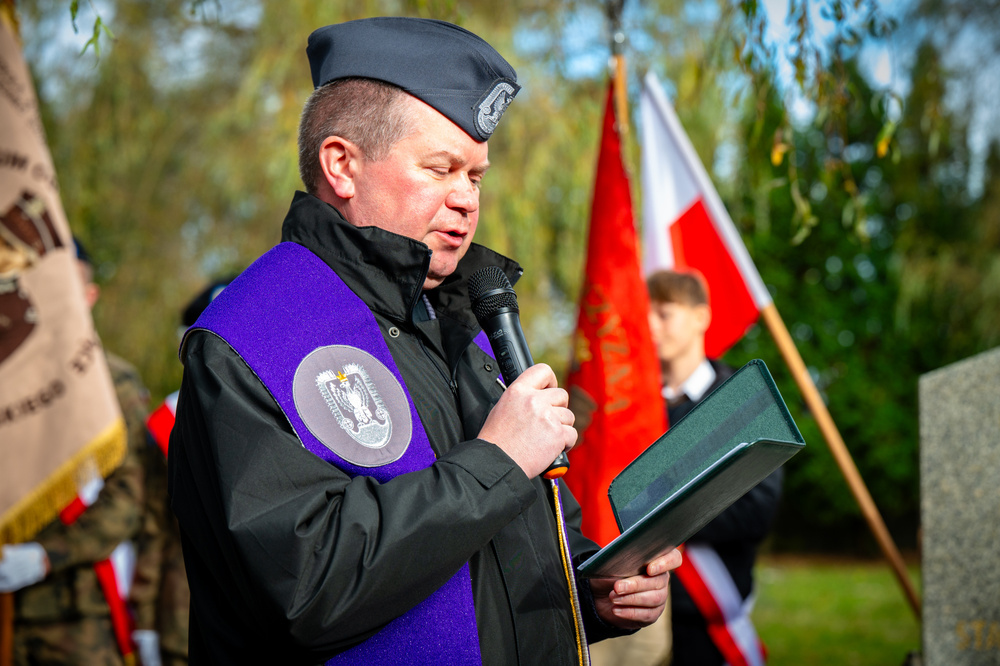 Uroczystość oznaczenia grobu powstańca śląskiego śp. Stanisława Mastalerza znakiem pamięci „Tobie Polsko” – Katowice, 6 listopada 2023. Fot.: IPN K. Łojko