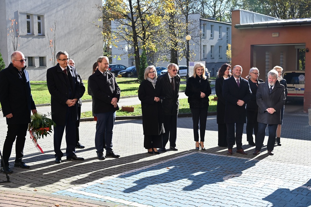 Upamiętniono Stanisława Skibę w Rudzie Śląskiej. fot. UM Ruda Śląska