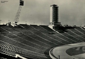 Stadion Śląski w Chorzowie, 1967 r. (fot. K. Jabłoński, wyd. Biuro Wydawnicze „Ruch”; IPN Ka 028/725, t. 7)