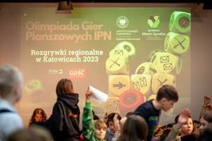 II Olimpiada Gier Planszowych IPN w Katowicach, 23-24 listopada 2023. Fot.: IPN K. Łojko