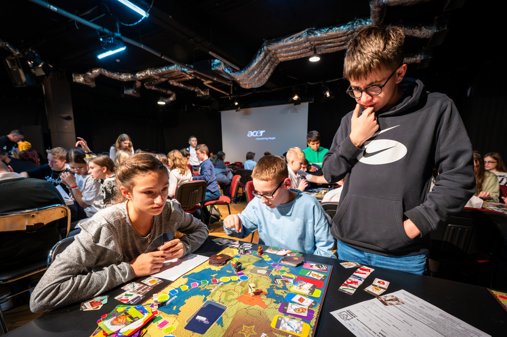 II Olimpiada Gier Planszowych IPN w Katowicach, 23-24 listopada 2023. Fot.: IPN K. Łojko