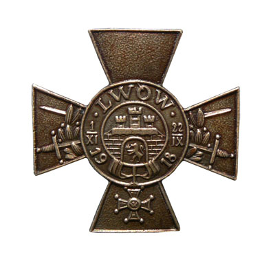 Krzyż Obrony Lwowa.