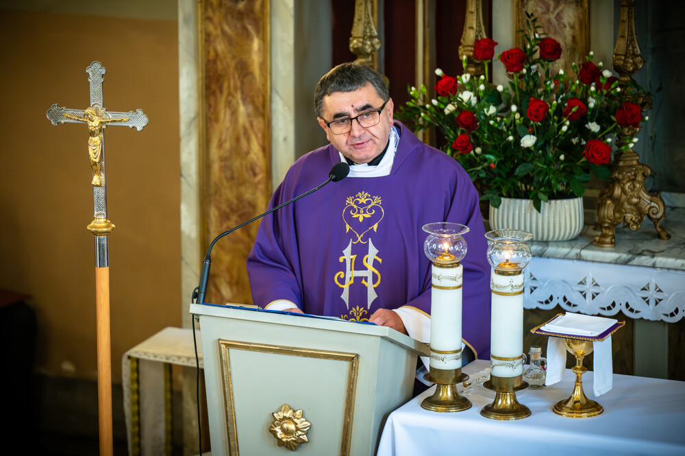 Odsłonięcie grobu powstańca styczniowego ppor. Jakuba Śliża – Żywiec, 25 listopada 2023. Fot.: IPN K. Łojko