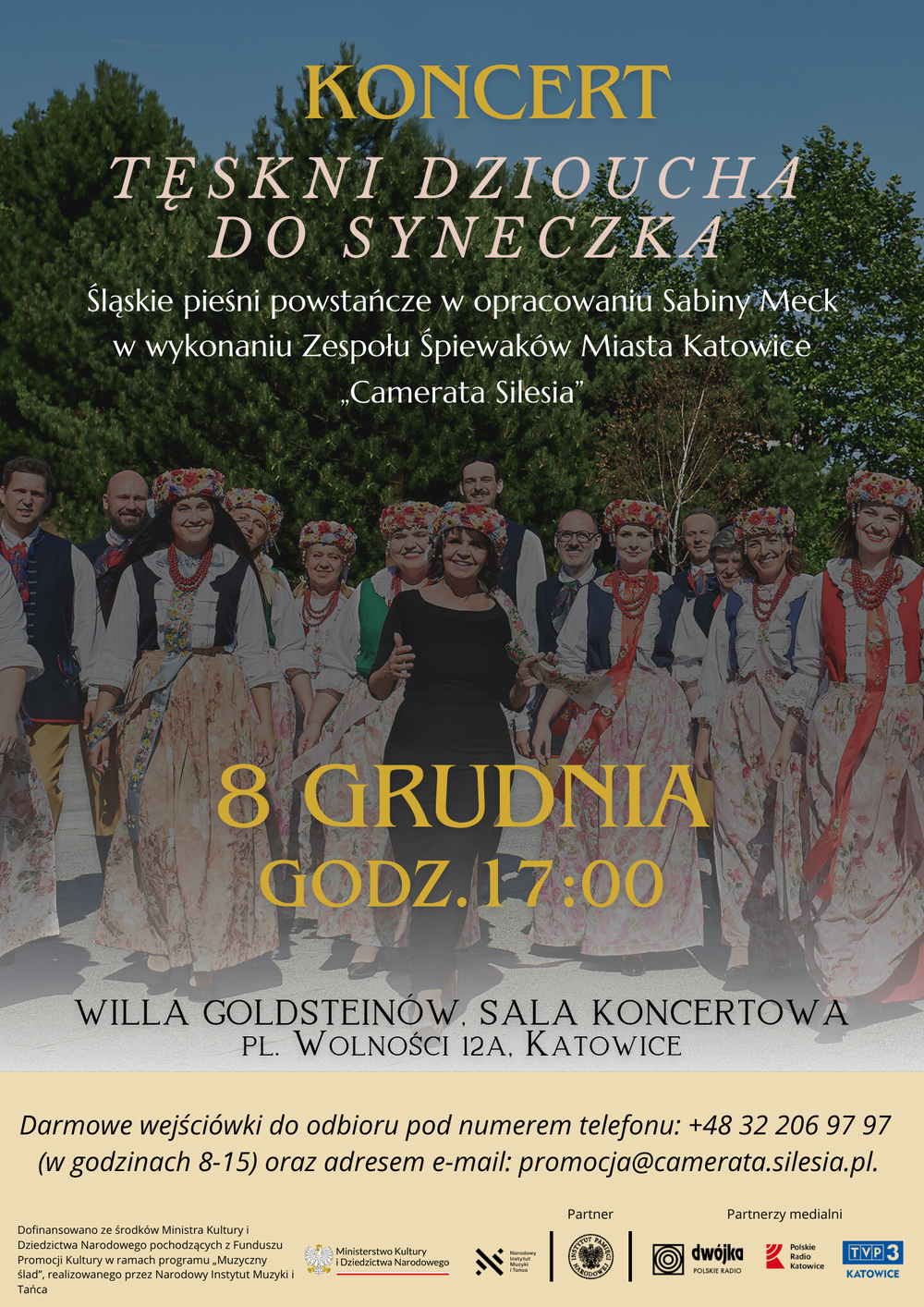 Koncert „Tęskni dzioucha do syneczka”– Katowice, 8 grudnia 2023