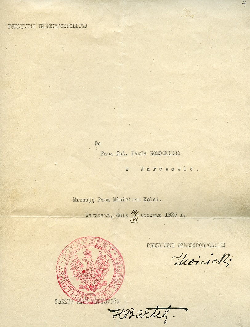 Dokumenty osobiste Pawła Romockiego, sygn. IPN Ka 454/49