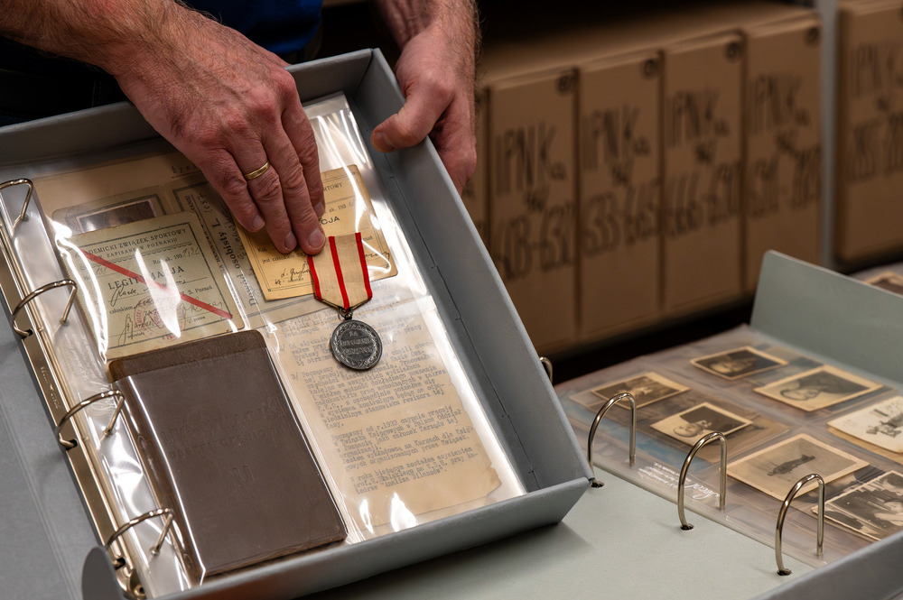 Dzień Darczyńcy w katowickim Archiwum IPN. Fot. Krzysztof Łojko/IPN