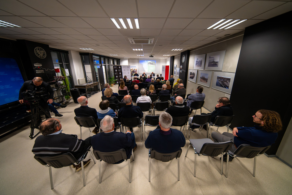 Promocja książki Michała Lutego „Dziesięć lat w Śląsko-Dąbrowskiej »Solidarności«. Wspomnienia z lat 1980–1990“ – Katowice, 7 grudnia 2023. Fot.: IPN K. Łojko