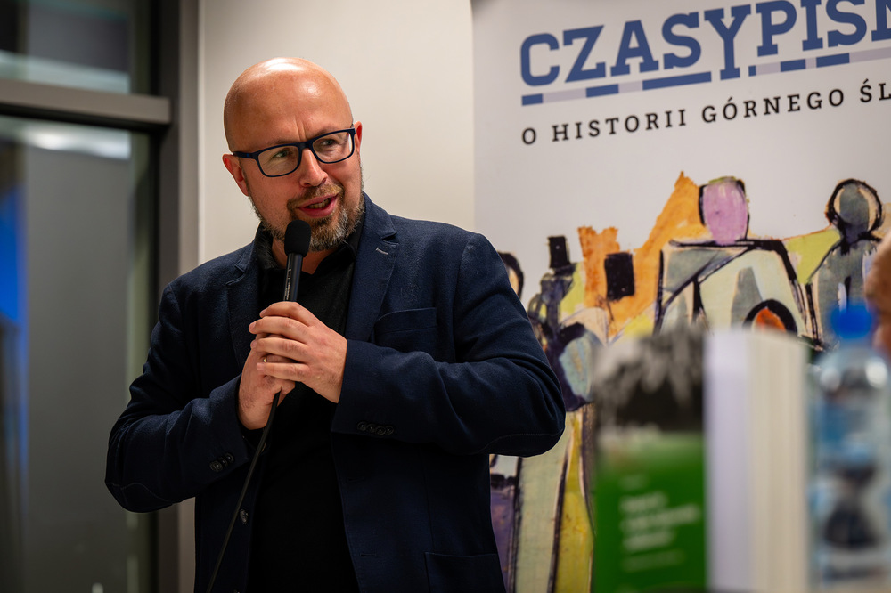 Promocja książki Michała Lutego „Dziesięć lat w Śląsko-Dąbrowskiej »Solidarności«. Wspomnienia z lat 1980–1990“ – Katowice, 7 grudnia 2023. Fot.: IPN K. Łojko