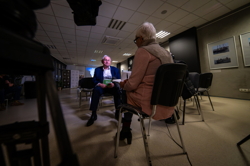 Promocja książki Michała Lutego „Dziesięć lat w Śląsko-Dąbrowskiej »Solidarności«. Wspomnienia z lat 1980–1990“ – Katowice, 7 grudnia 2023. Fot.: IPN K. Łojko