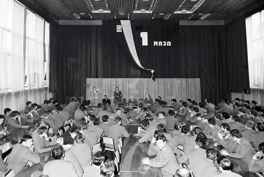 Defilada i apel z okazji 1 maja 1973 r.