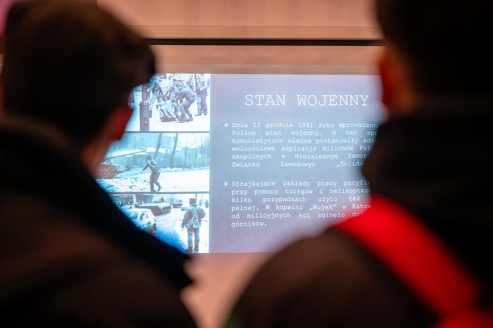 VI Gra Miejska „Tropami Solidarności” – Bielsko-Biała, 9 grudnia 2023. Fot.: K. Łojko