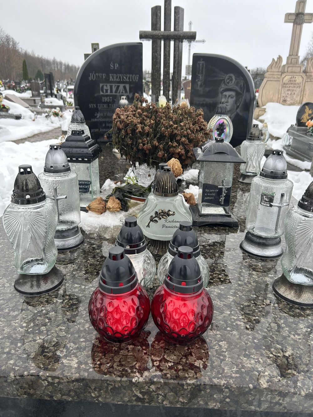 Grób Józefa Krzysztofa Gizy. Fot. Aleksandra Dziewiczkiewicz/IPN