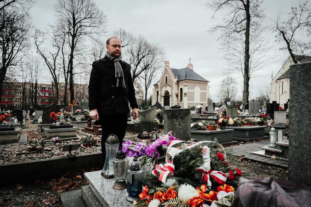 Grób Joachima Gnidy. Fot. Krzysztof Łojko/IPN