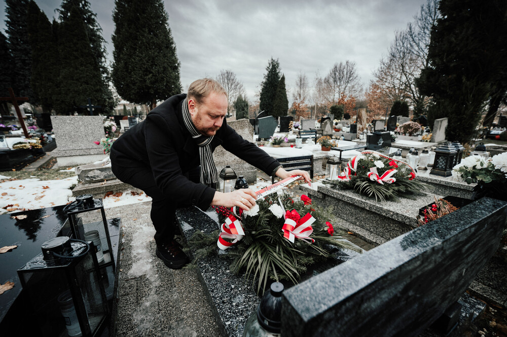 Grób Zbigniewa Wilka. Fot. Krzysztof Łojko/IPN