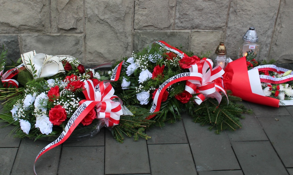 42. rocznica wprowadzenia stanu wojennego w Bielsku-Białej. Fot. Artur Kasprzykowski/IPN