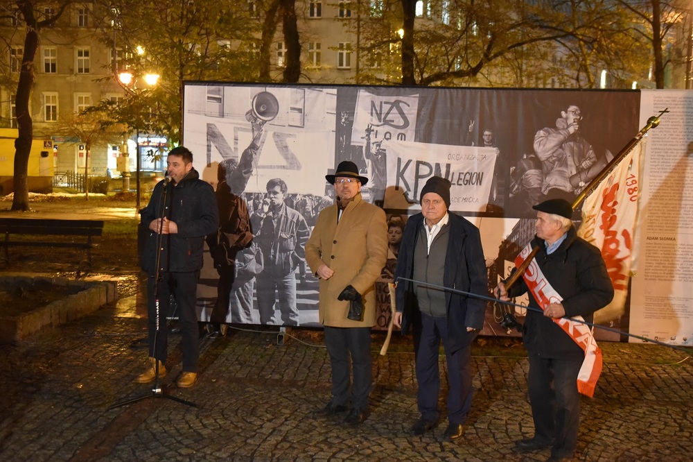 Otwarcie wystawy „Katowice w drodze do Niepodległości“. Fot. Monika Kobylańska/IPN