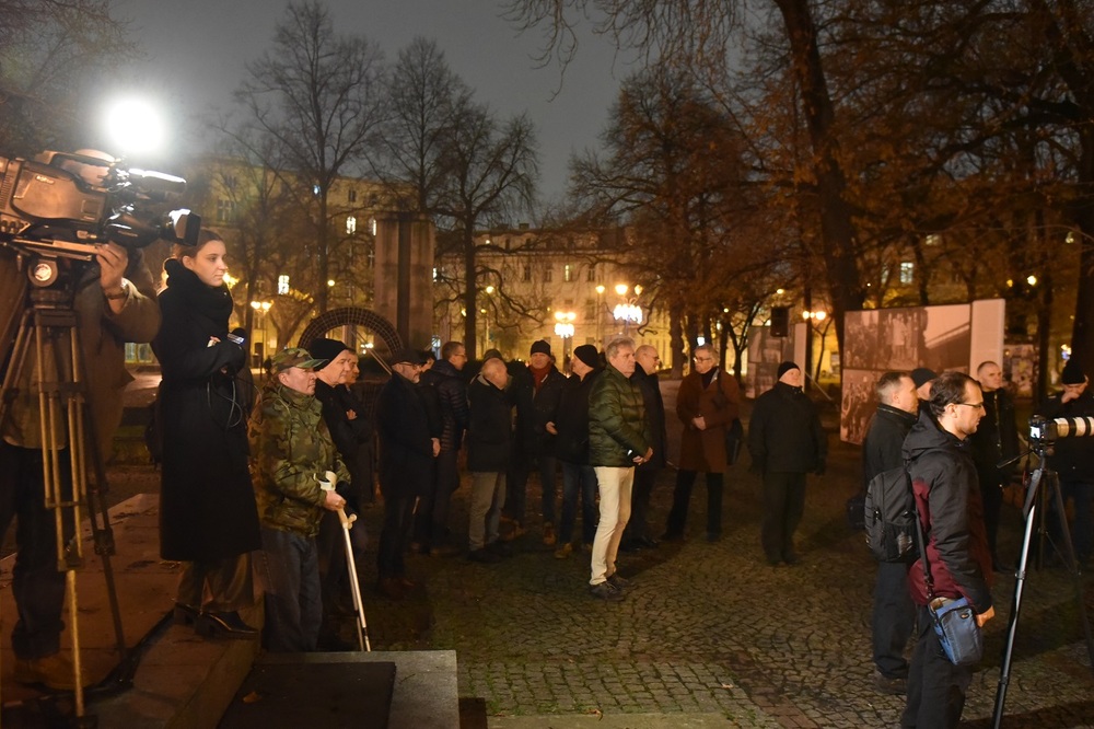 Otwarcie wystawy „Katowice w drodze do Niepodległości“. Fot. Monika Kobylańska/IPN