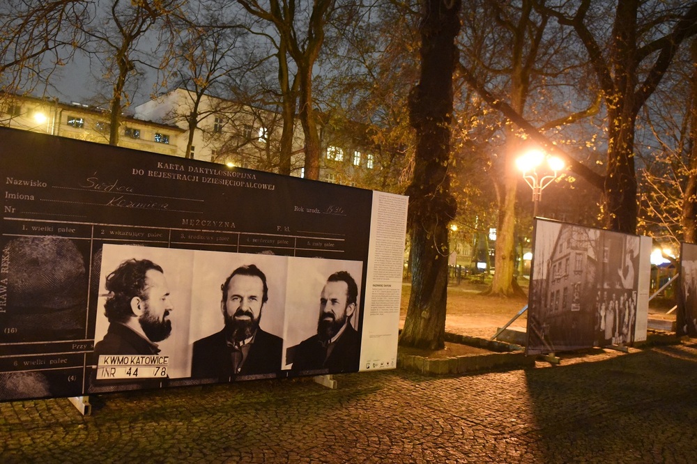 Otwarcie wystawy „Katowice w drodze do Niepodległości“. Fot. Monika Kobylańska/IPN